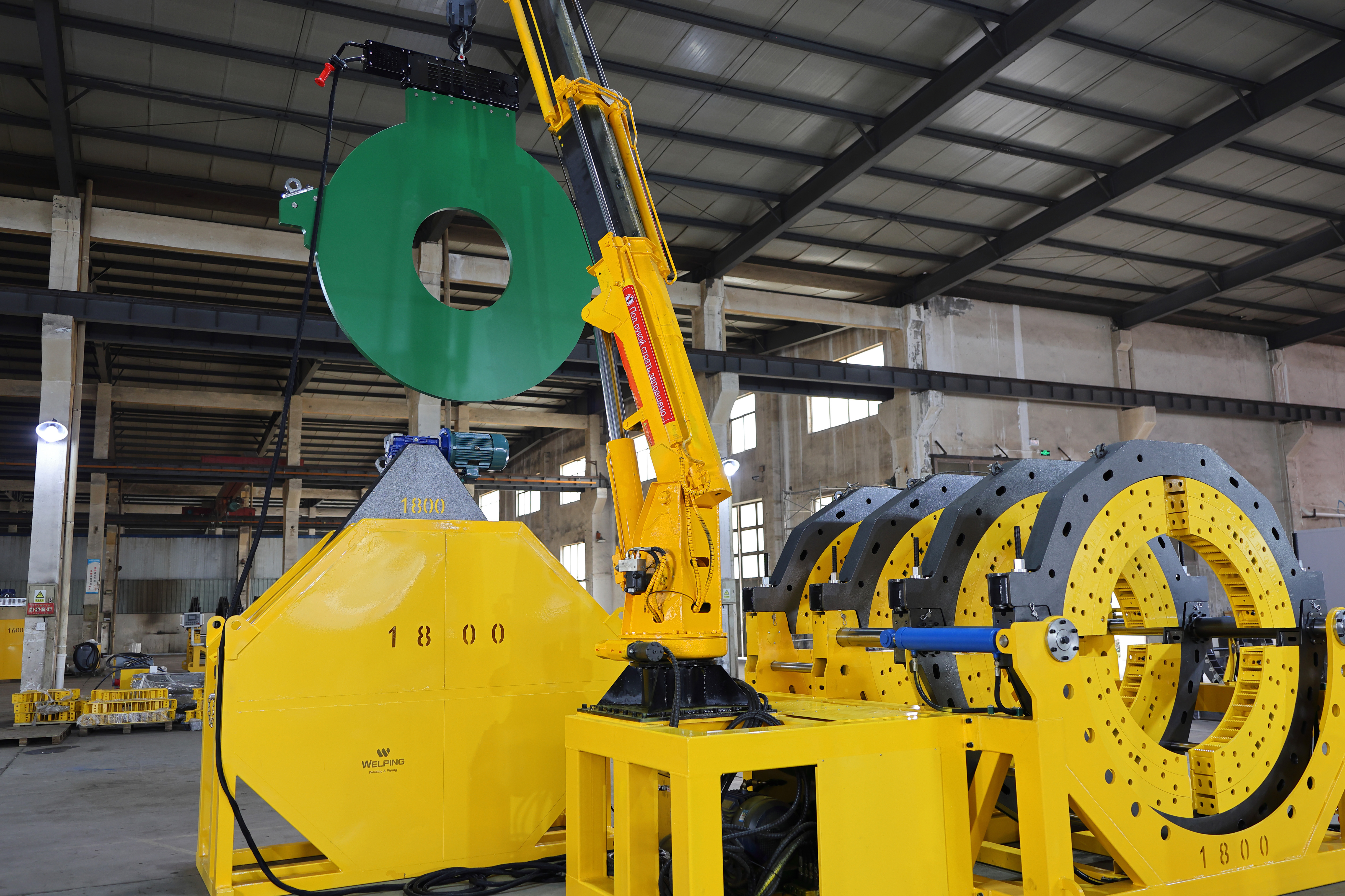 1800mm HDPE Pipe Butt Fusion Solding Machine Factory